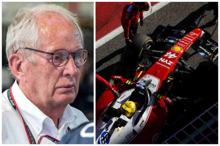 Helmut Marko sulla Ferrari