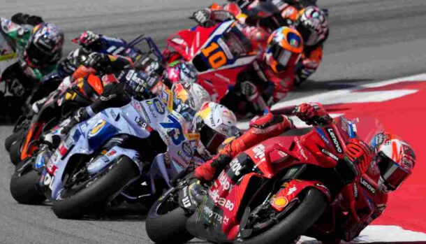 piloti in gara in MotoGP