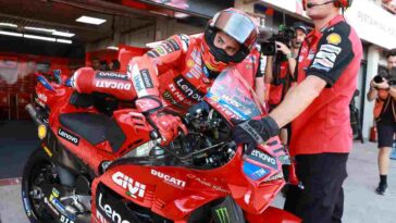 Marc Marquez sulla nuova MotoGP