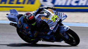 Fermin Aldeguer sulla Ducati del Team Gresini