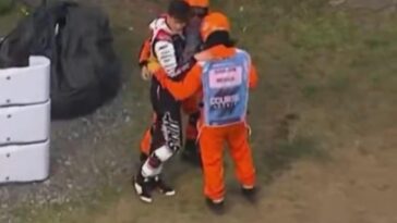 Oliver Bearman soccorso dopo l'incidente