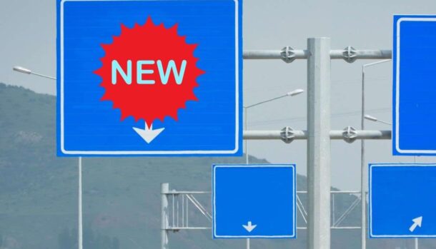 cartello rombo bianco novità