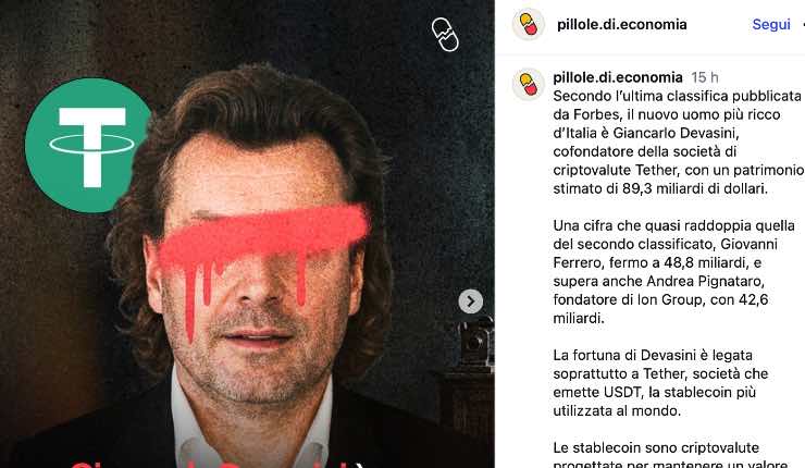 gian carlo devasini ricco italia