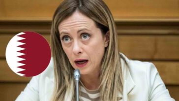 stazione petrolifera giorgia meloni gas Qatar