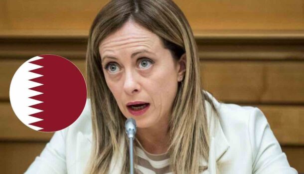 stazione petrolifera giorgia meloni gas Qatar