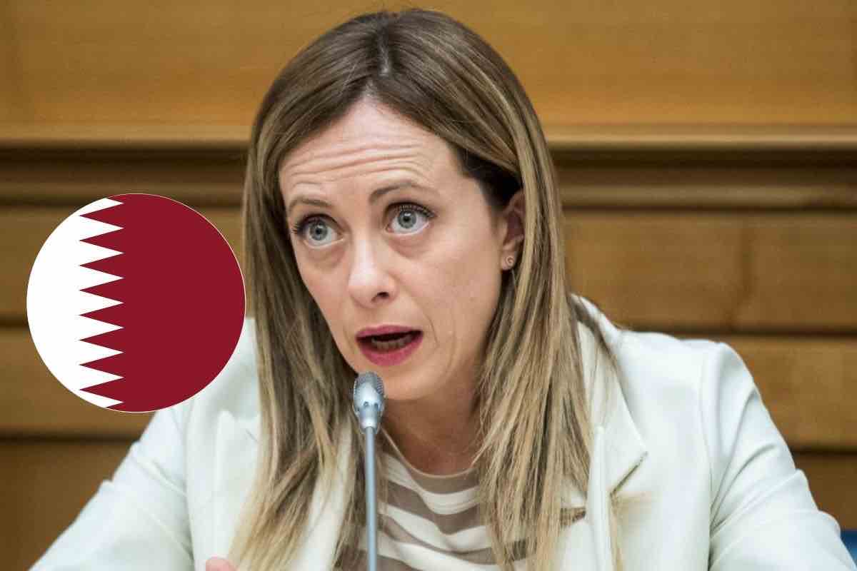 stazione petrolifera giorgia meloni gas Qatar