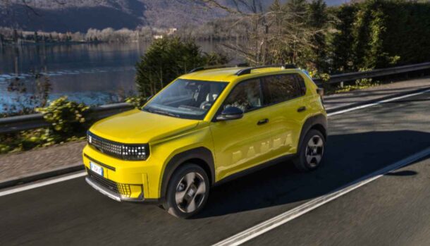 Fiat Grande Panda in strada