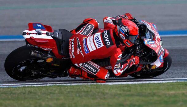 Marc Marquez in sella alla Ducati