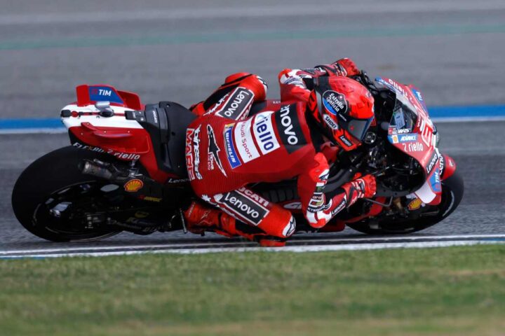 Marc Marquez in sella alla Ducati