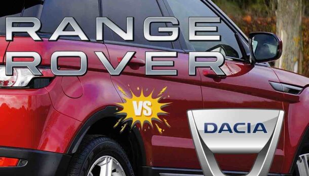Range Rover velar novità Dacia