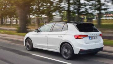 Skoda Fabia in strada