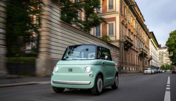 Fiat Topolino in strada