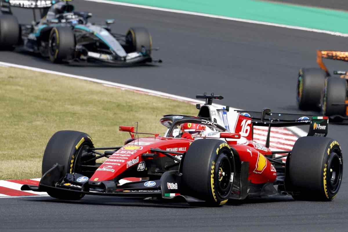 Ferrari recupera sulla Mercedes