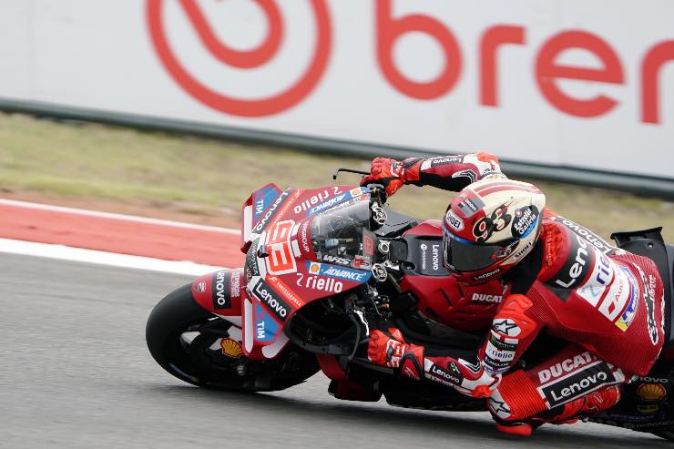 Marc Marquez parla Agostini