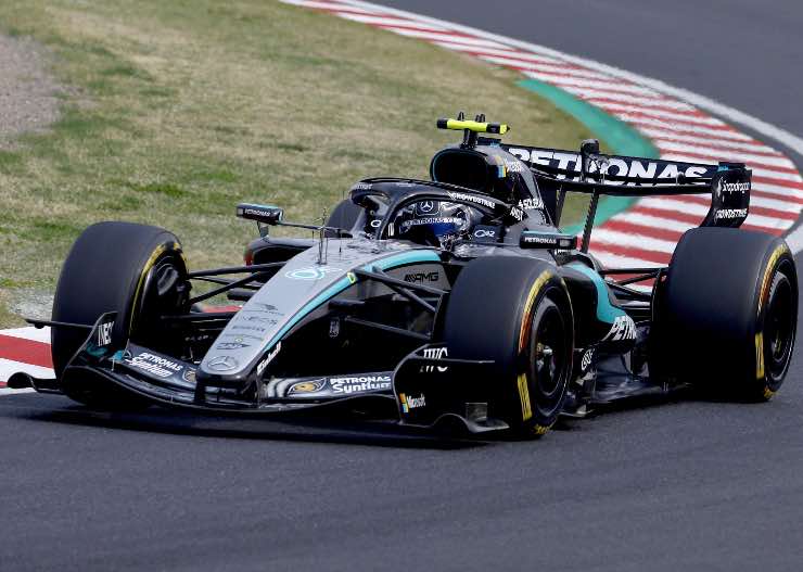 Mercedes bandito il trucco in qualifica