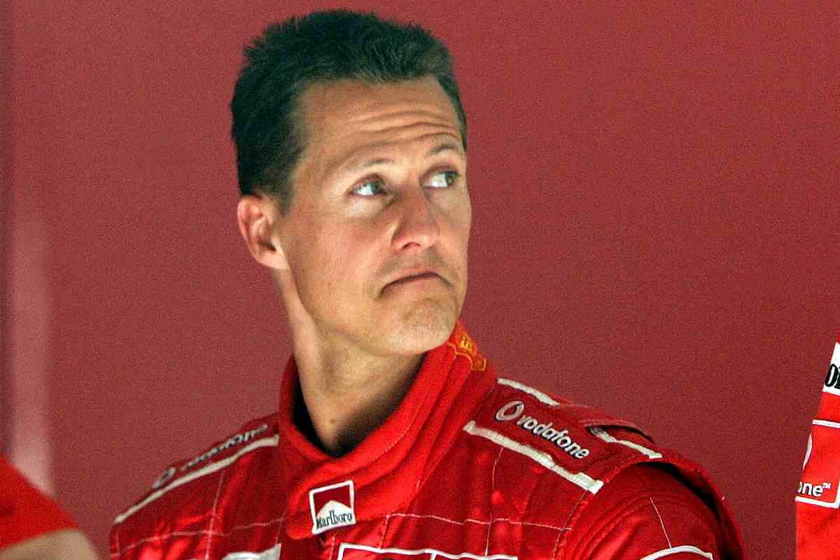 Schumacher clamorosa ammissione