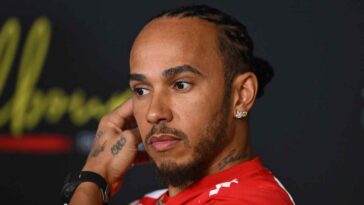 Lewis Hamilton in conferenza stampa