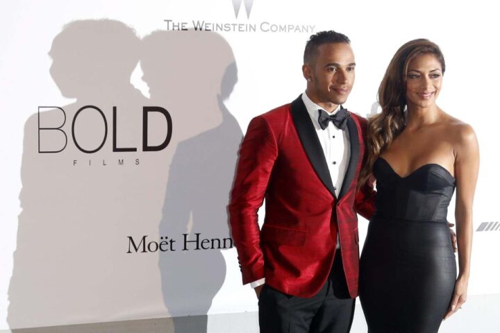 Hamilton e Nicole Scherzinger