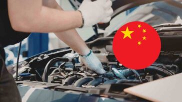 aereo motore cina