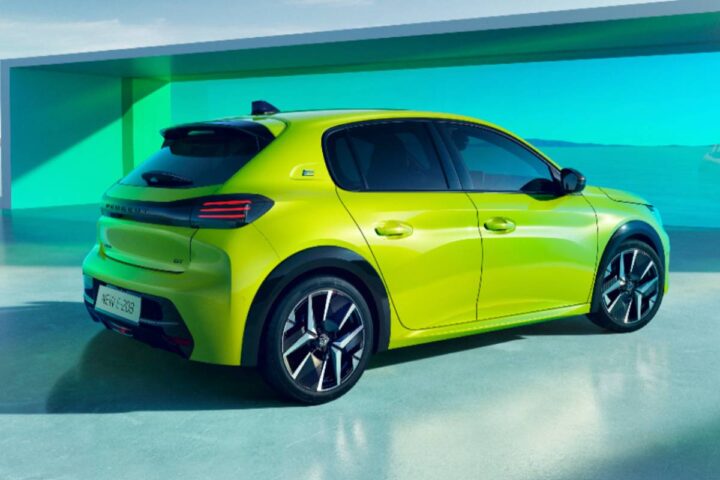 Peugeot 208 in mostra 