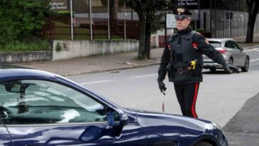 posto di blocco dei Carabinieri