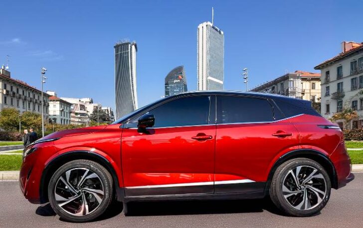 Nissan Qashqai in mostra