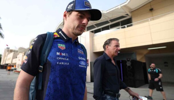 Max Verstappen a capo chino