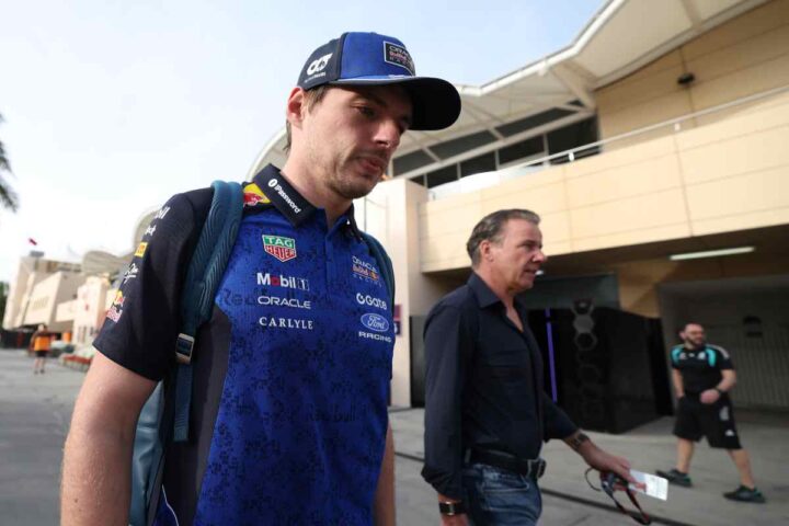 Max Verstappen a capo chino