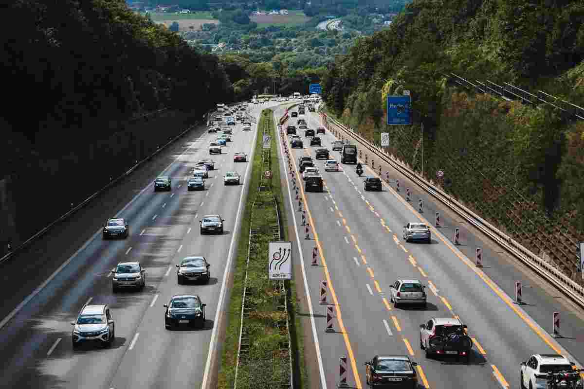 autostrada corsia