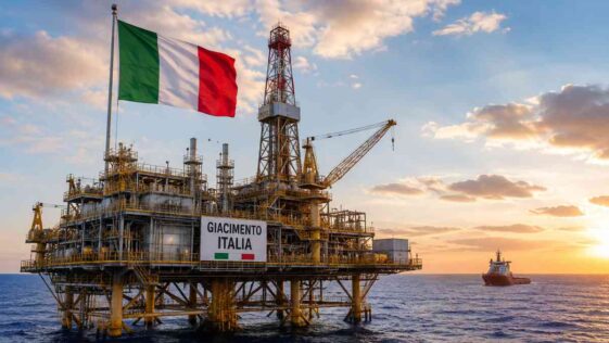 giacimento petrolio italia