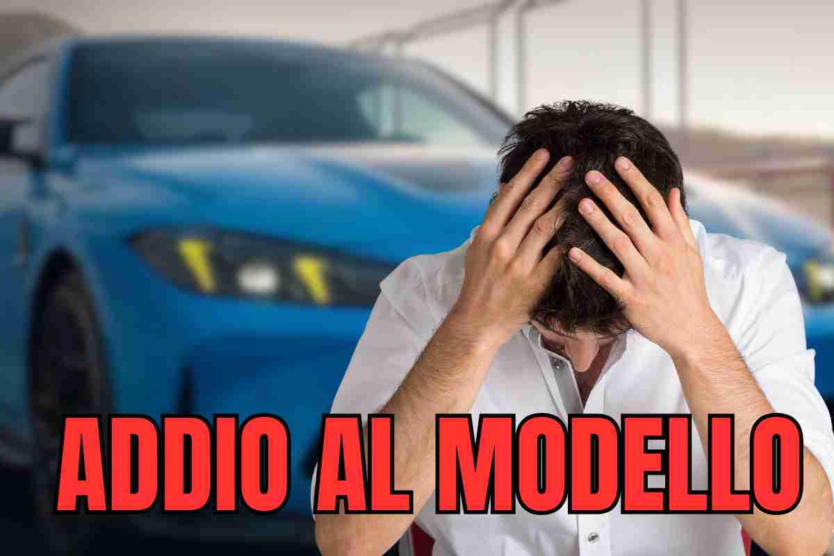 addio al modello 