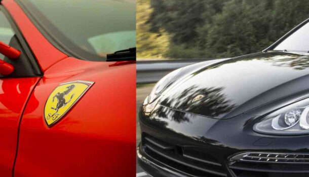 ferrari porsche