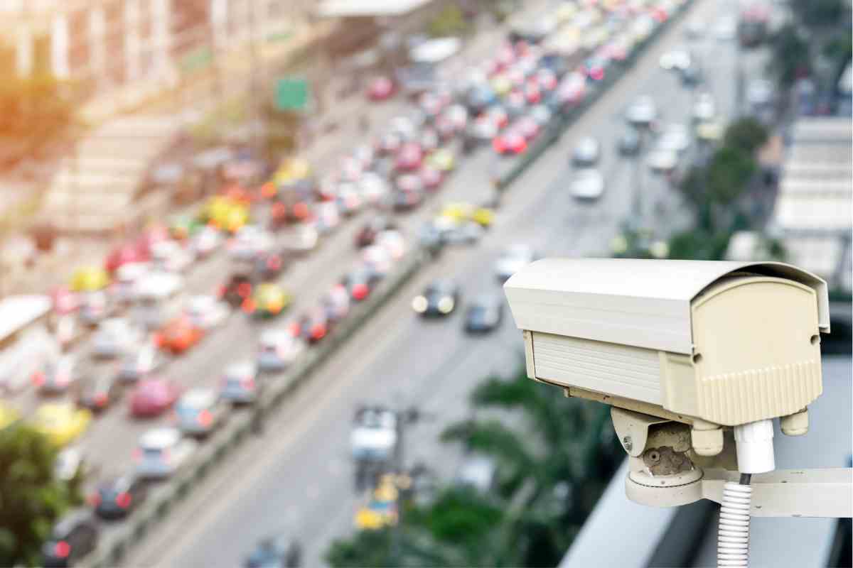 telecamera autostrada