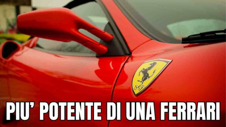 auto più potente di una ferrari