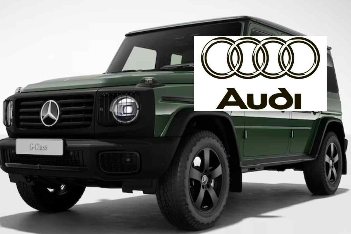 mercedes classe g audi 