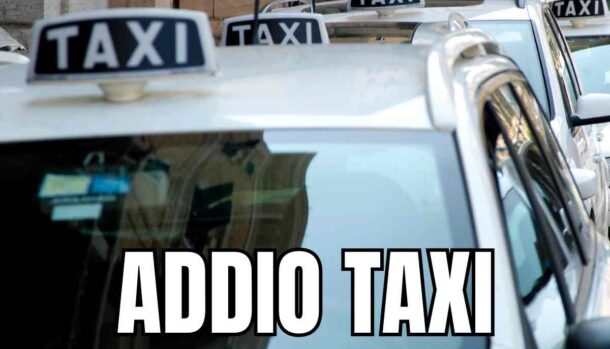 addio taxi