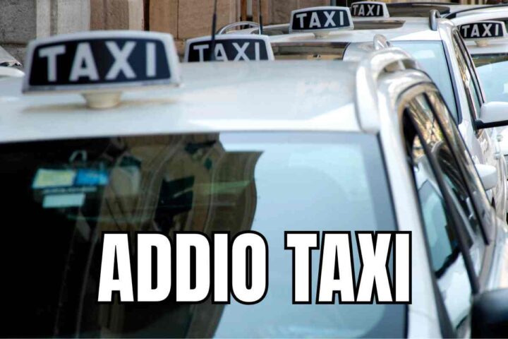 addio taxi